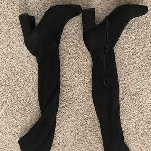 Forever 21 brand size 7.5 over the knee boots